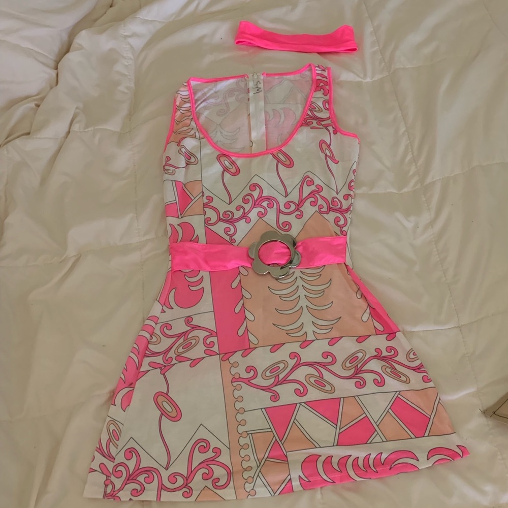 Hippie dress with headband